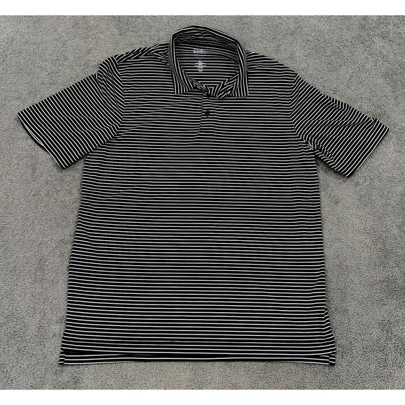 Croft & Barrow Other - Croft & Barrow Golf Polo Shirt Mens L Blue/White Quick Dry Short Sleeve Polo